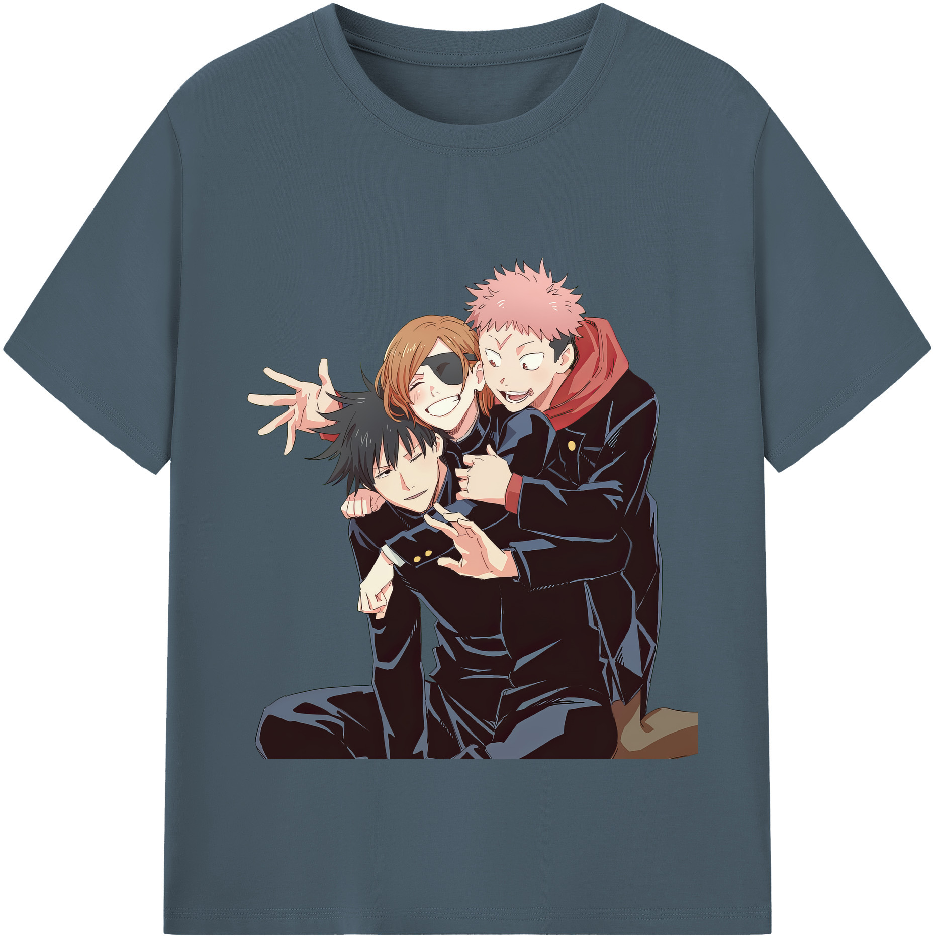 （画像用） 呪術廻戦 Jujutsu Kaisen 綿100％半袖Tシャツ（フロントプリント）